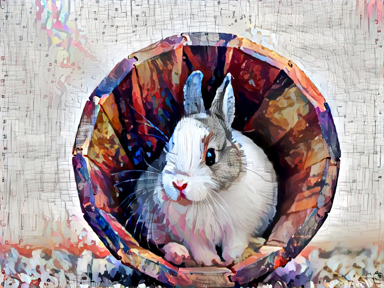 "Artsy Bunny"