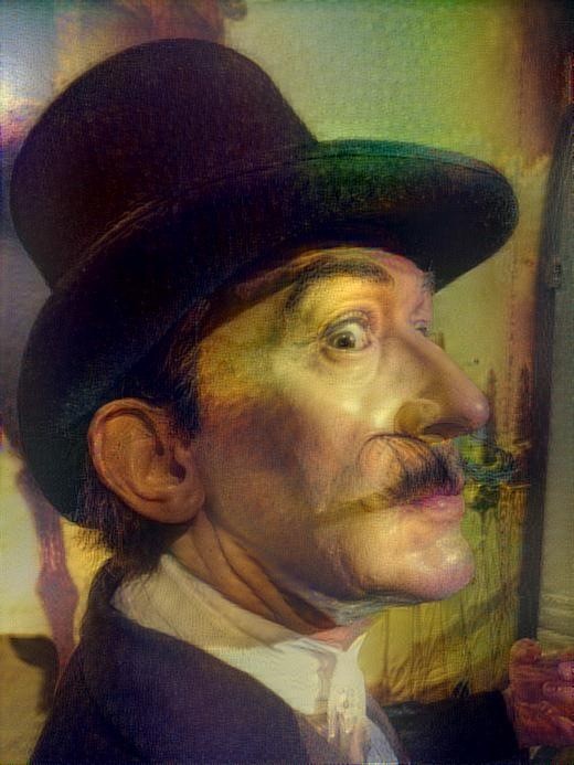 Dali Wax Figure