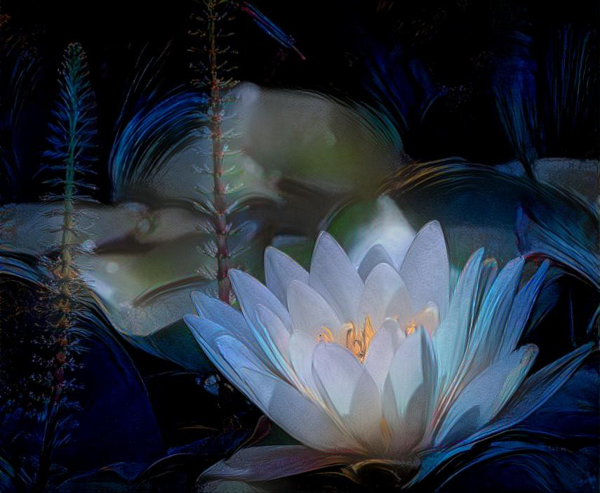 White Lotus Flower