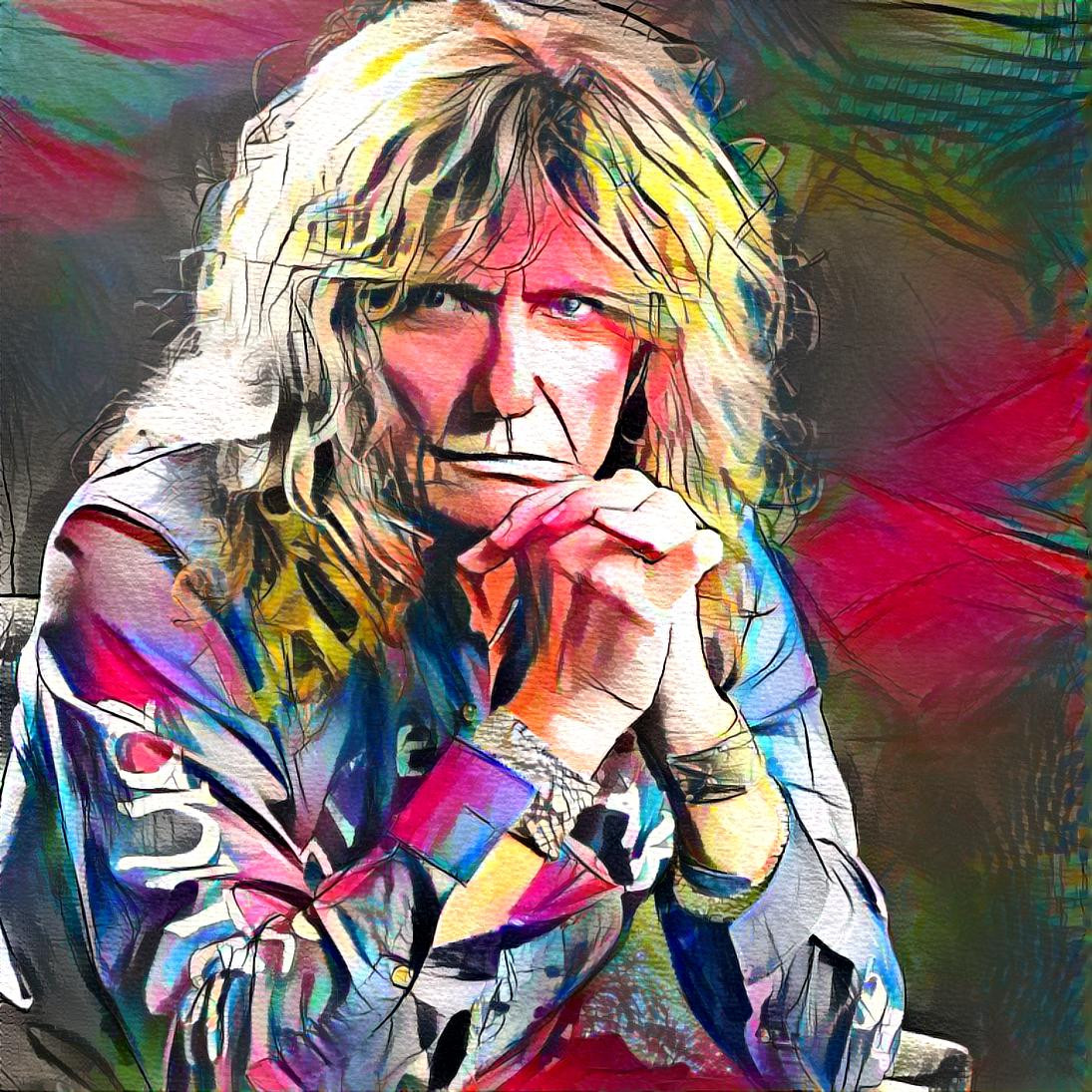 Portrait of David Coverdale