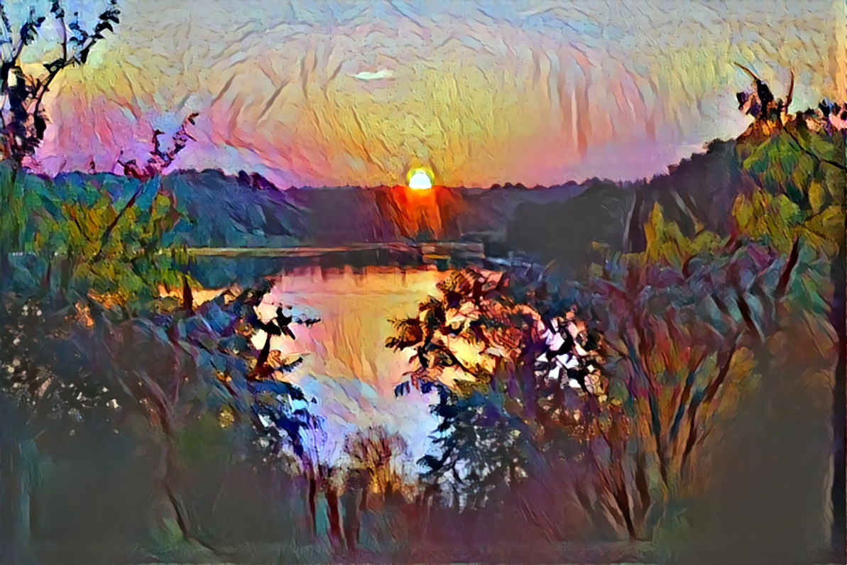 Sunrise on Lake