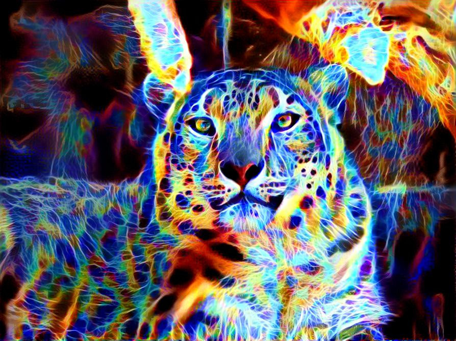 Colorful, Big Cat