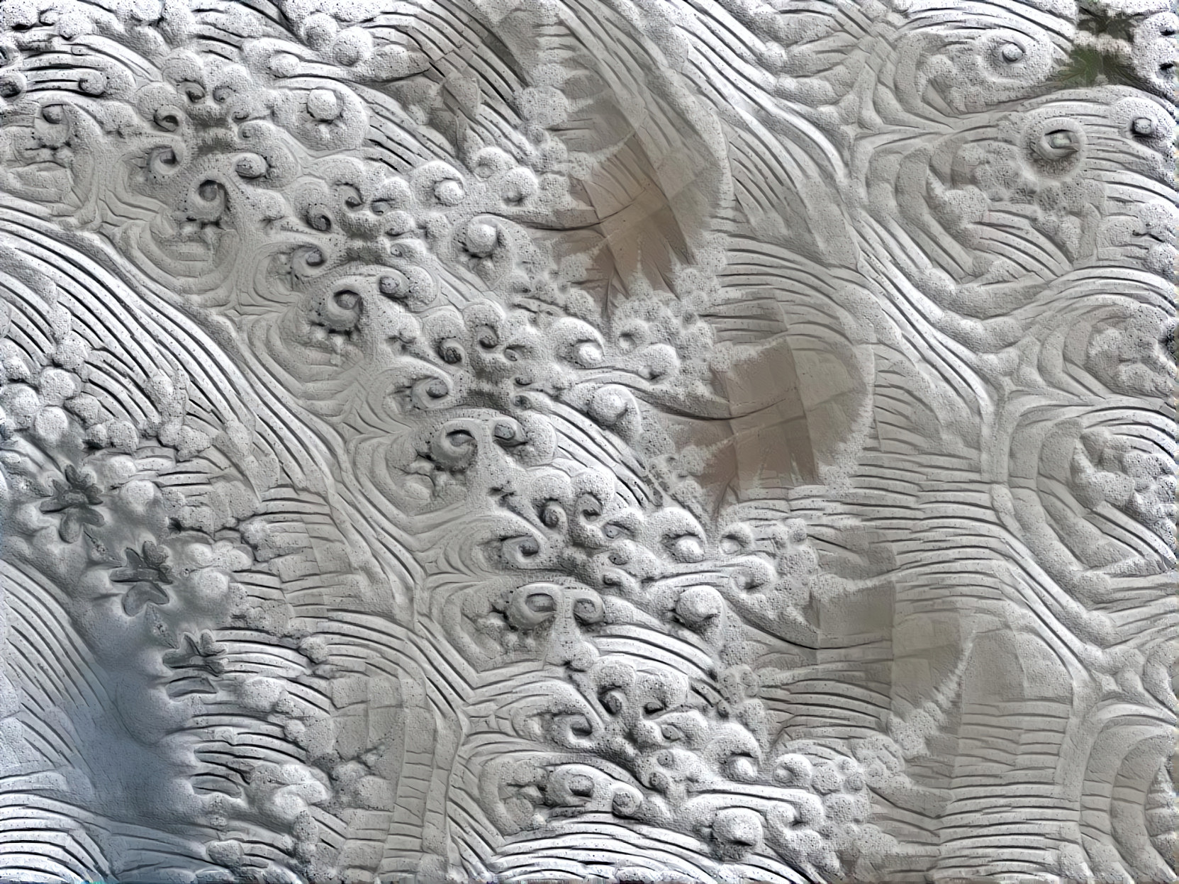 Fractal Bas Relief