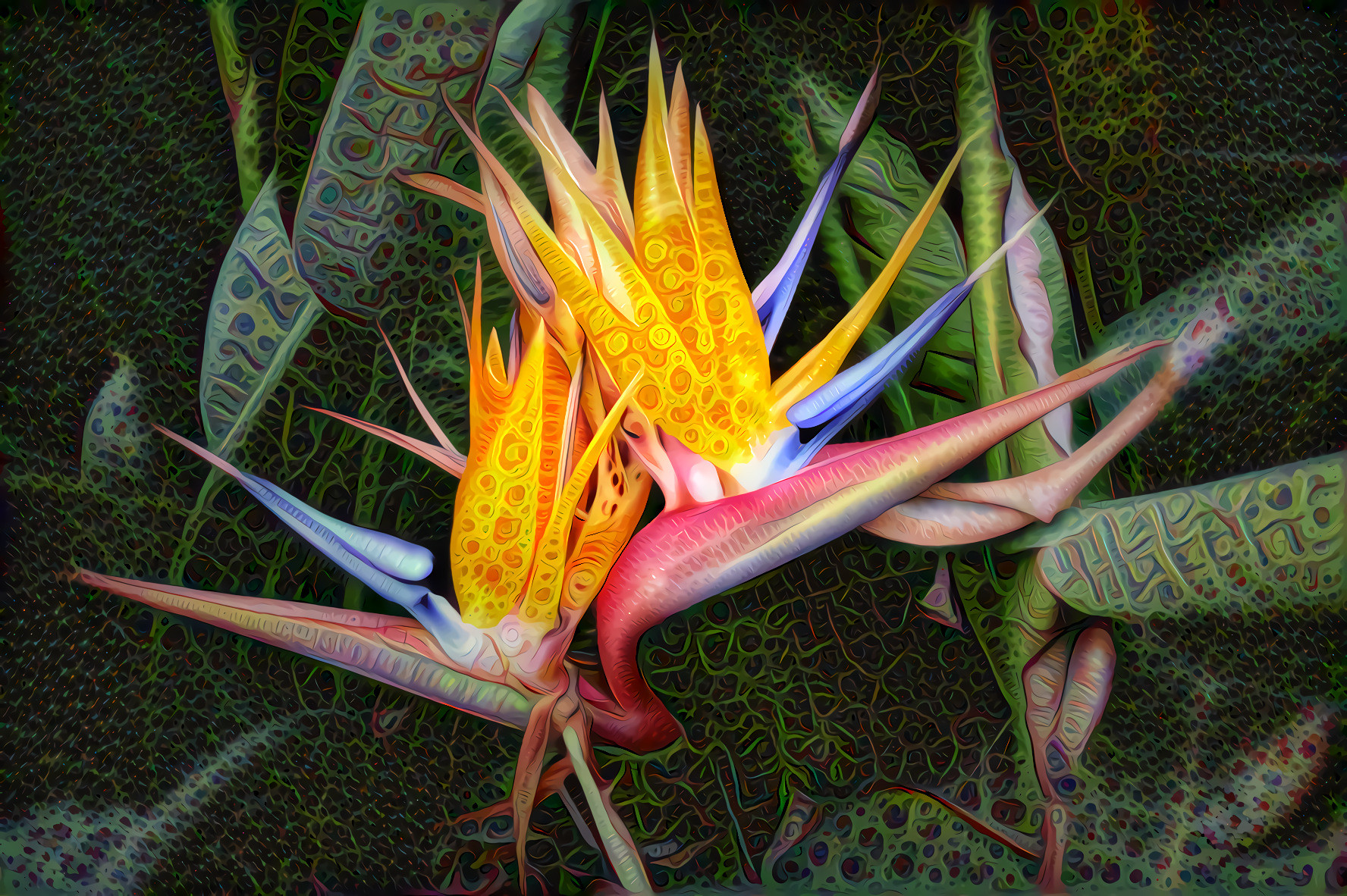 Bird of Paradise flower