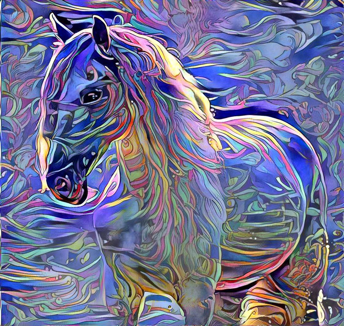 The horse of Titan