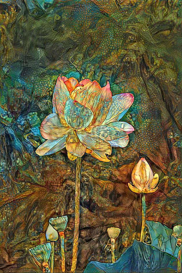 Fantasy Lotus Flower