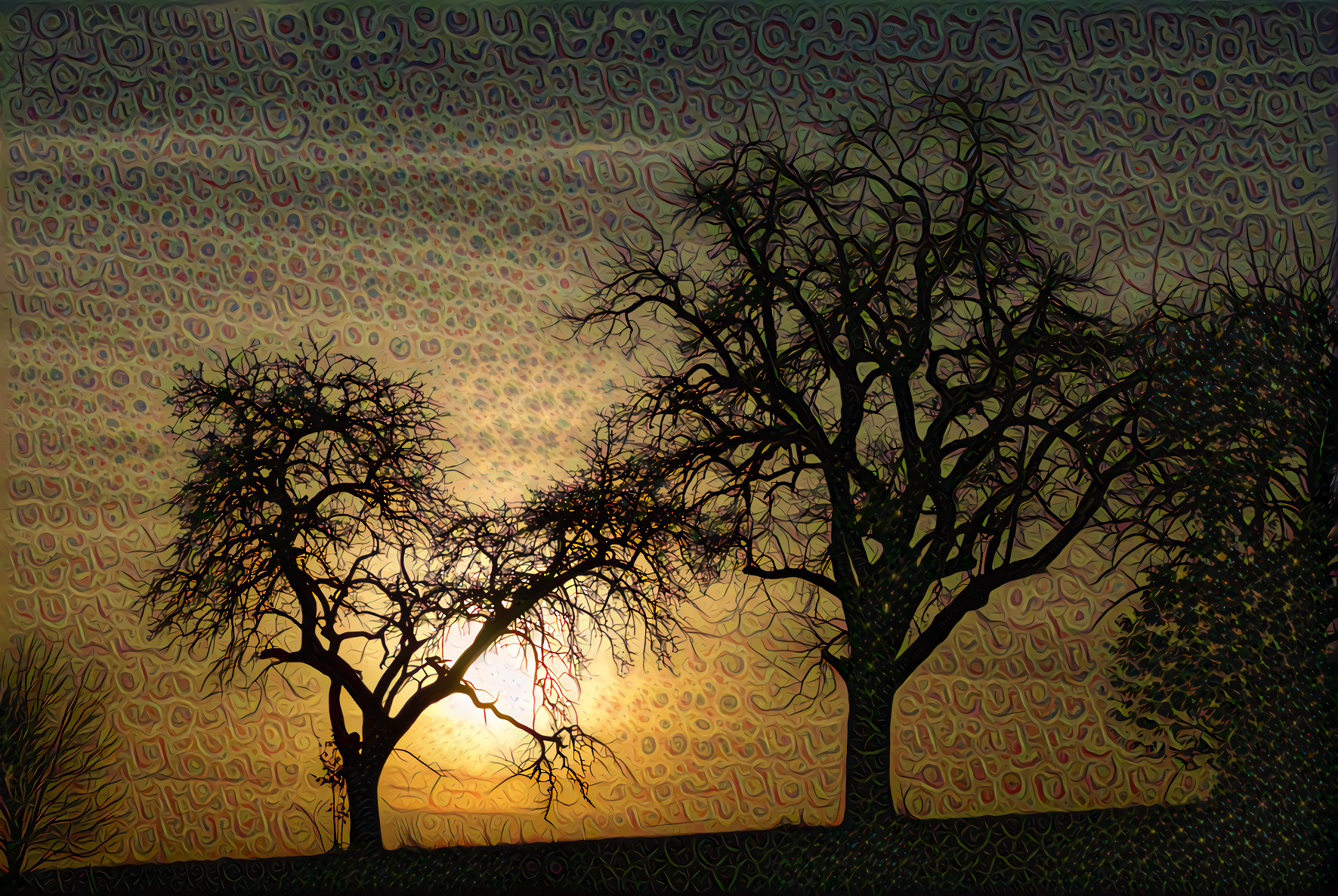 Trees at Dusk