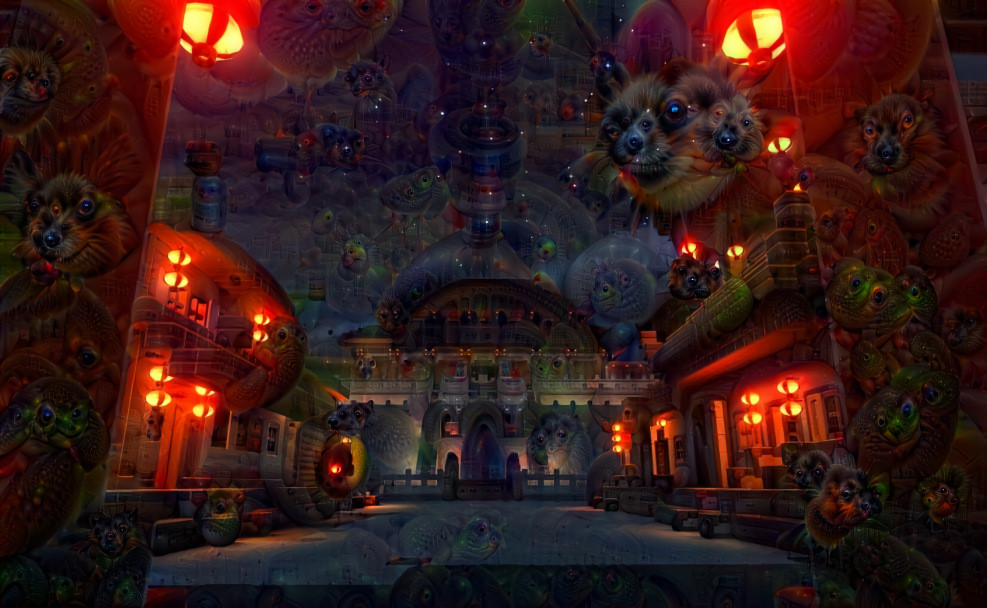 deep dream temple complex