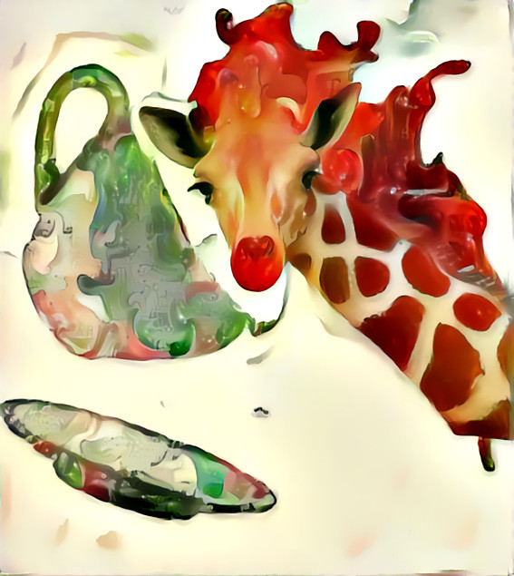 Hot coffee giraffe (Giroffee?)