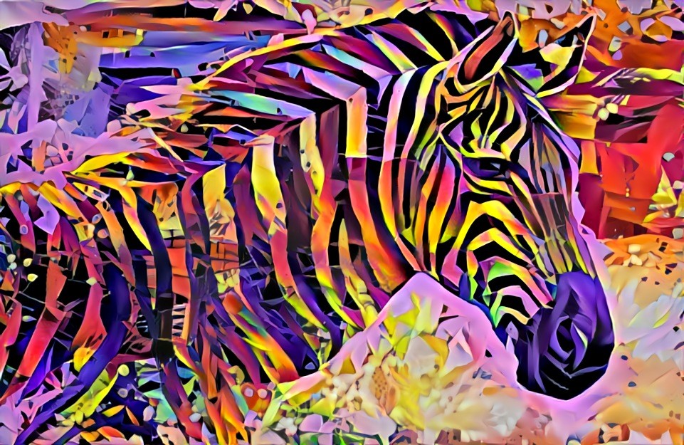 "Acid zebra" _ source: Artoholic  _ (190705)