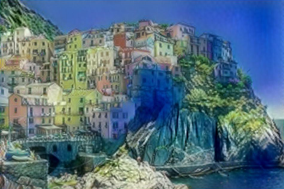 Cinqterre by Van Gogh