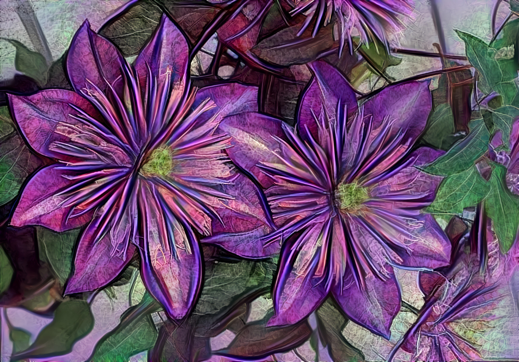 Purple Clematis