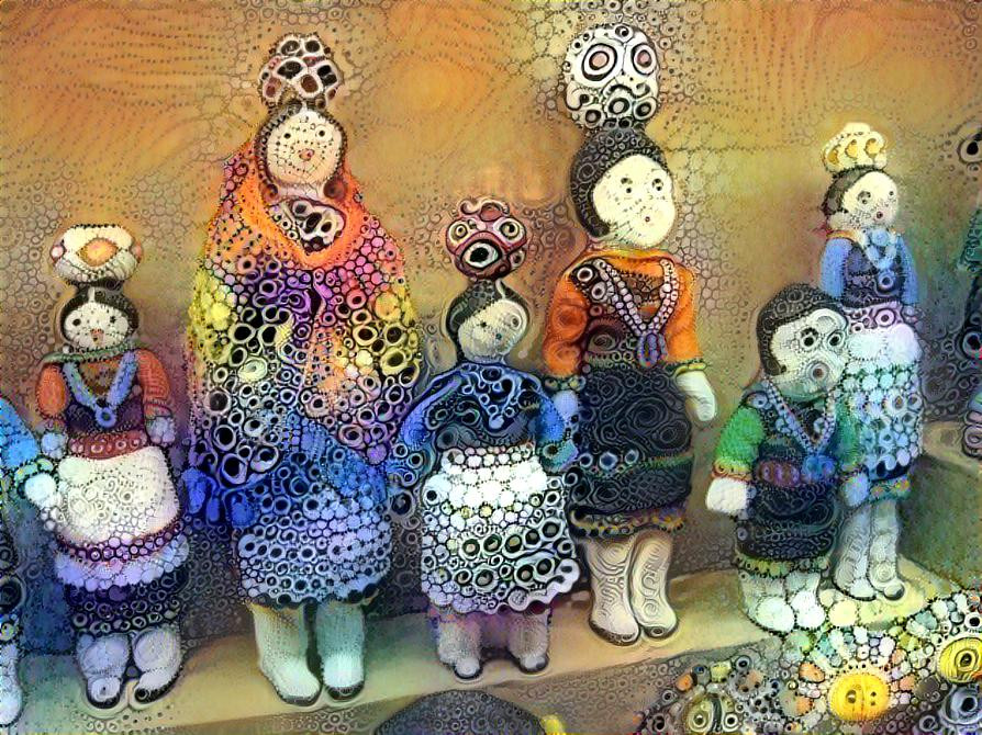 Zuni Beaded Dolls