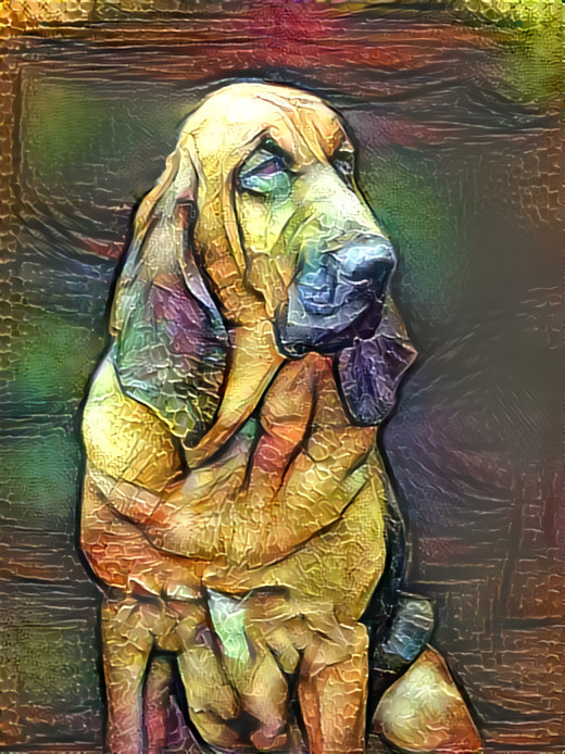 My bloodhound Barbie