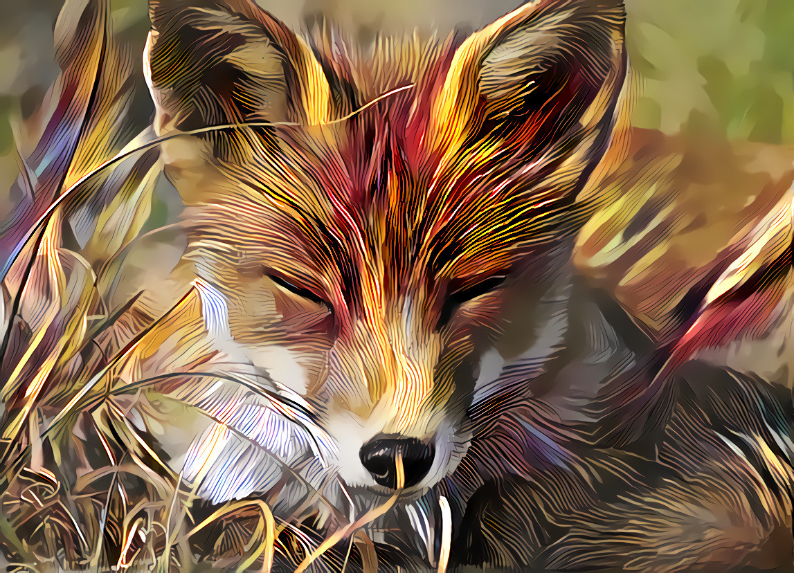 Red fox close up 2