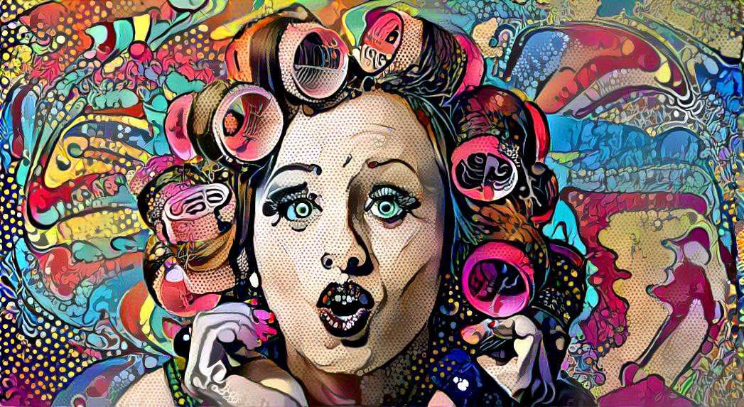 Pop Art Levittown Lady