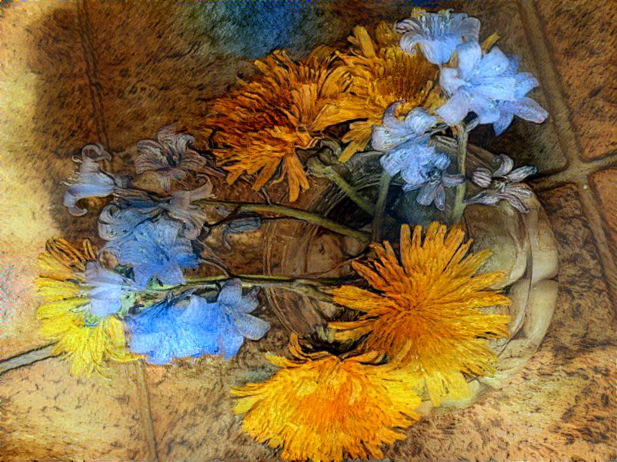 Van gogh flowers