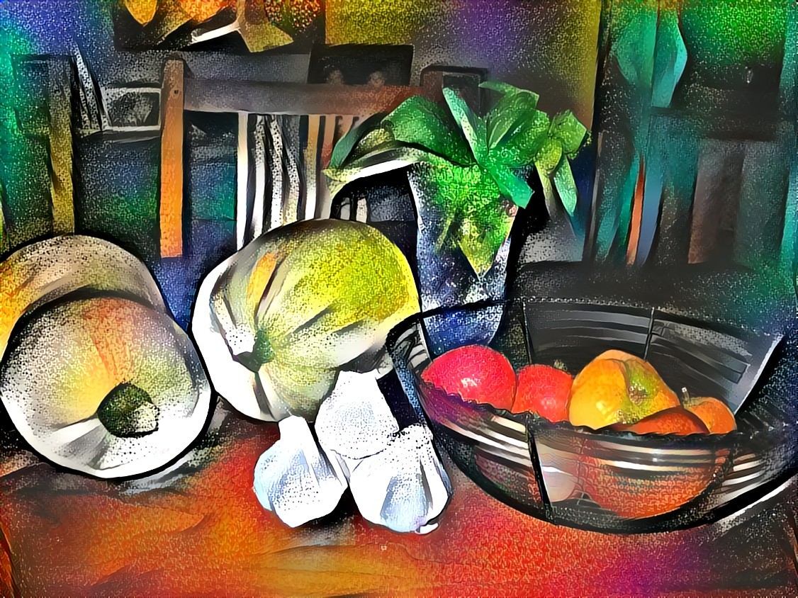 Home Garden Still Life