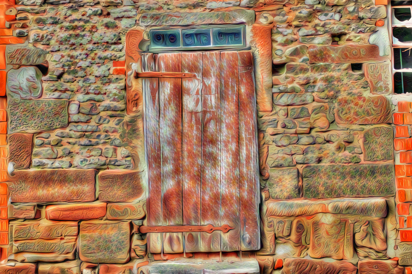 Old Wooden Door